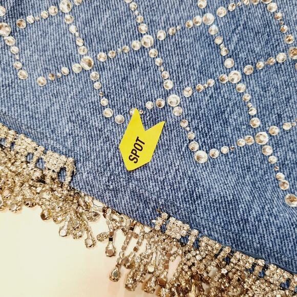 BEACH RIOT x REVOLVE Cassie Mini Skirt in Denim - Picture 3 of 9